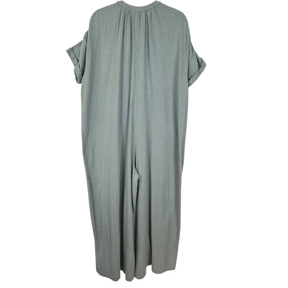 By Together Free People Beach Collection Knit Jumpsuit Seafoam Green Size Medium - Picture 4 of 16